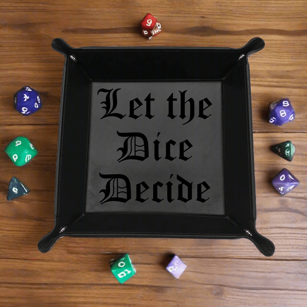Lavish Lizzy Black Custom Valet/Dice Tray
