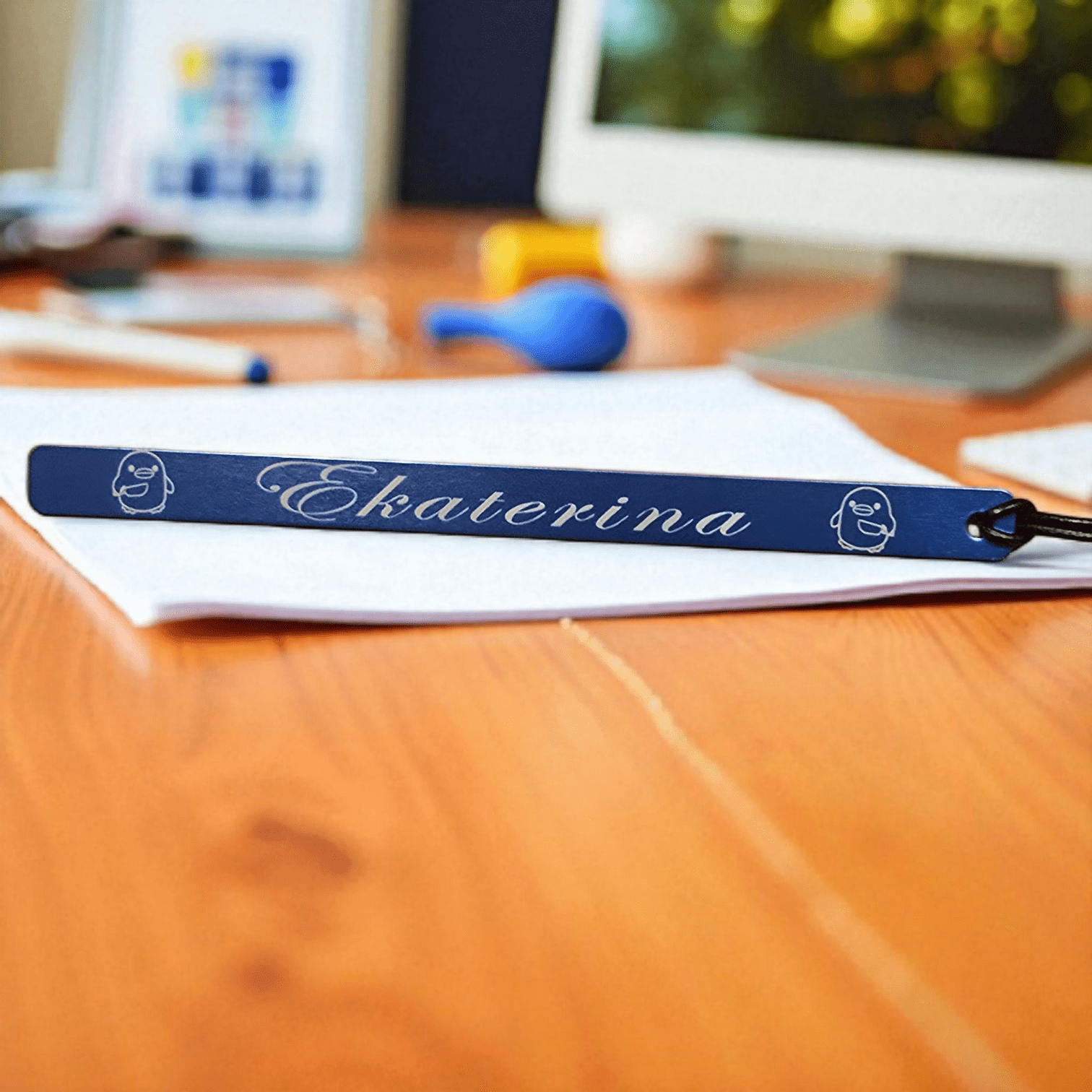 Lavish Lizzy Custom Bookmark Custom Metal Bookmarks