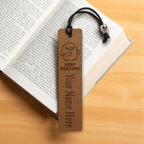 Lavish Lizzy Custom Leather KEEP READING - Leather Bookmarks