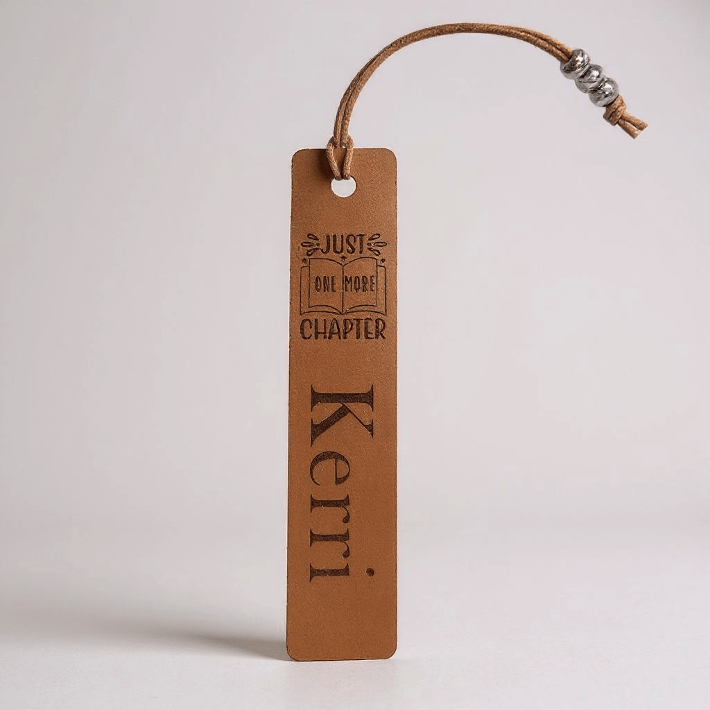 Lavish Lizzy Custom Leather Personalized Leather Bookmarks