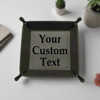 Lavish Lizzy Gray Custom Valet/Dice Tray