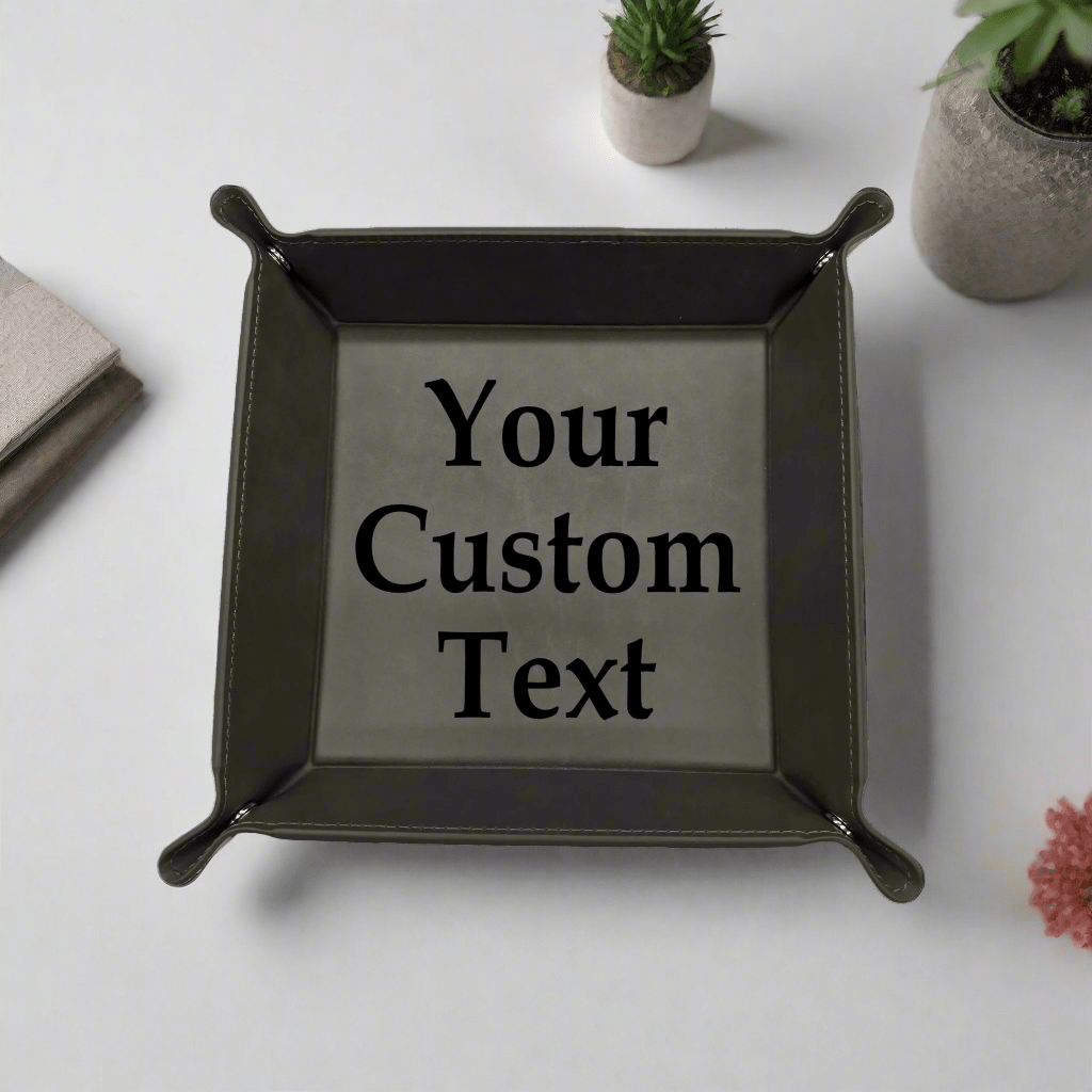 Lavish Lizzy Gray Custom Valet/Dice Tray