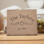 Personalized Engraved Wood Plaque